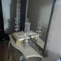 اینه شمعدان برنز