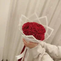 دسته گل روبانی چراغ دار