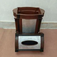 جای دستمال کاغذی وسطل