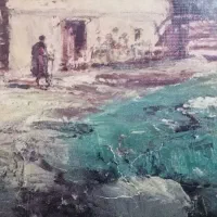 تابلو رنگ روغن دو عدد