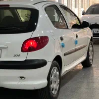 پژو206 مدل96 تیپ ۲  بسیار تمیز