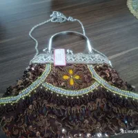 کیف مجلسی منجق دوزی