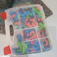 باکس آموزشی حروف الفبا و اعداد مگنتی