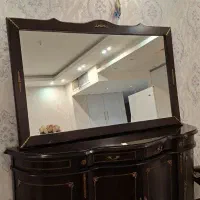 آینه کنسول چوبی