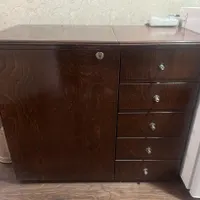 میز چرخ خیاطی با ۵ کشو ، سالم و شیک