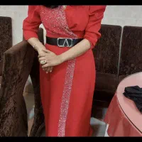لباس مجلسی مروارید دوزی