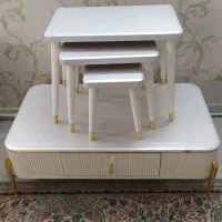 میز پذیرایی و جلو مبلی و میز عسلی