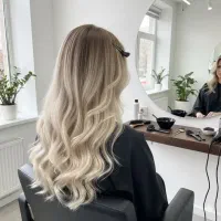 مدل برای گرفتن سفیدی مو ( فقط هزینه مواد)