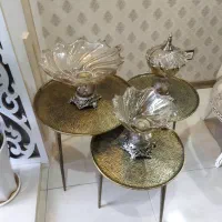 میز عسلی برنزی