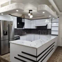 برچسب کابینت ، اجرا انواع برچسب  نصب کاغذ دیواری