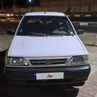 پراید سفید دوگانه کارخانه