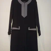 مانتو و شلوار اداری سورمه ای