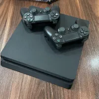 playstation 4 slim 1tb دو دسته کپیخور (درحد آکps4)