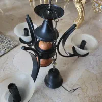 دو عدد لوستر مینیمال  ودیوار کوب