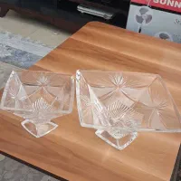 میوه و شکلات خوری ست کریستال