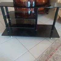 میز تلوزیون شیشه ای نو