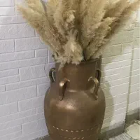 کوزه همراه پامپاس و دیوار کوب
