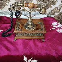 تلفن برنز چوبی
