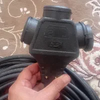 کابل سه رشته ای سیمی صنعتی آک آک ۲۲متر