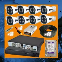 دوربین مداربسته ضدآب مخصوص فضای باز/باغ،ویلا،حیاط