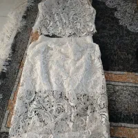 بلوز و دامن گیپور.