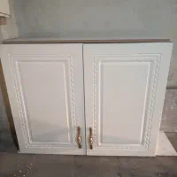کابینت مبران دیواری دو طبقه سفید