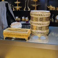 ظرُوف آبطلایِ اماراتی وارداتی مدل منبت سطلودستمال