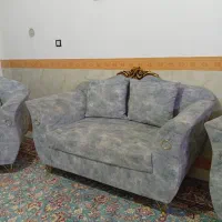 مبل 7 نفره راحتی(مناسب جهزیه) با میز عسلی درحدنو