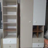 کمد و کتابخانه سلطان کوچولو مدل برفی