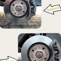 تراش دیسک روکار با کمترین قیمت .تعویض لنت جلو وعقب
