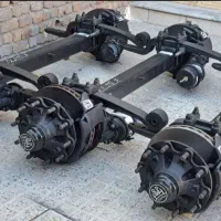 زیربندی تریلی سه محور دستگاه محور bpw ب پ  کامل