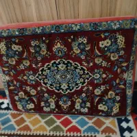 پشتی فرش دستباف ابریشمی