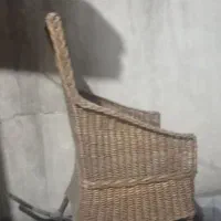 صندلی راکی حصیری