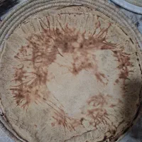 نان محلی تیری با ارد جو و گندم