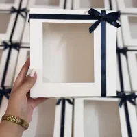بسته بندی جعبه اکسسوری آجیل دفاعیه