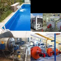 موتورخانه دیگ بخارمشعل هواسازاستخرپمپ چیلرسردخانه
