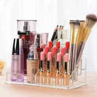 استند لوازم آرایشی اکرولیک شفاف