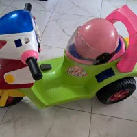 موتور کودک و کلاه کاسکت