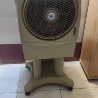 کولر آبی پنکه خزر در حد نو  سالم
