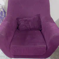 مبل چهار نفره بنفش