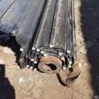 درب کرکره آهنی ضد سرقت رنگ کوره ای سالم