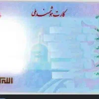 دو عدد کارت ملی گمشده