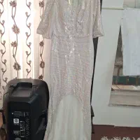 لباس بلند مجلسی/کت و دامن / سایز بزرگ