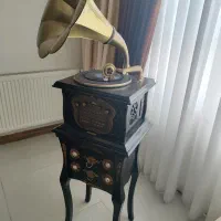 گرامافون با میز دوکشویی