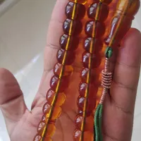 تسبیح سندلوس عسلی
