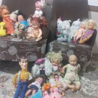 فروش تعدادی عروسک و اسباب بازی