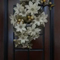 گل رو درب ورودی