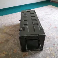 جعبه ابزار قدیمی تمام آهنی آمریکایی