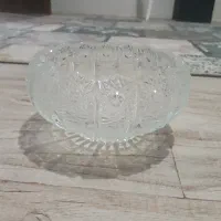 دوعددمیوه خوری بزرگ وکوچک کریستال کاملا سالم