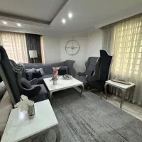 مبلمان استیل مدرن کلاسیک با ناهارخوری ۸ نفره